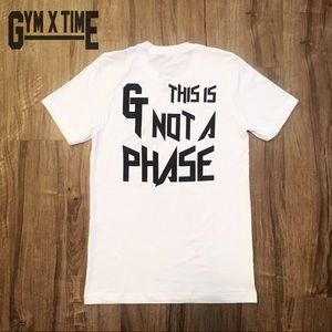 ⚫️NEW⚫️ “THIS IS NOT PHASE” MEN’S TEE by GYMXTIME